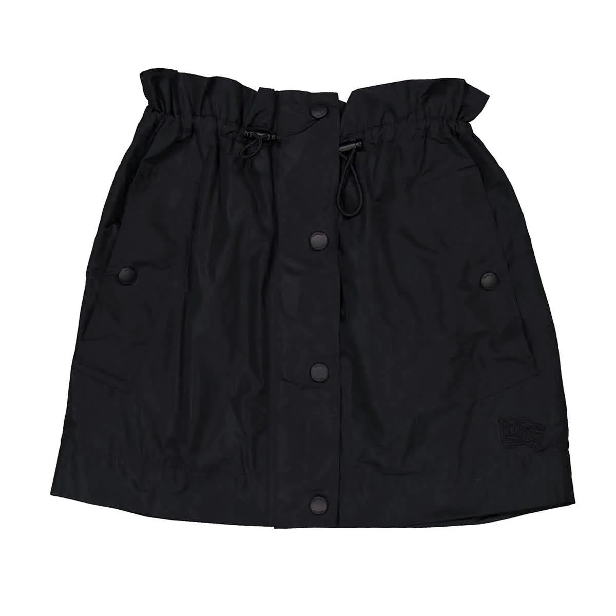 Burberry Joss Press-stud Taffeta Mini Skirt