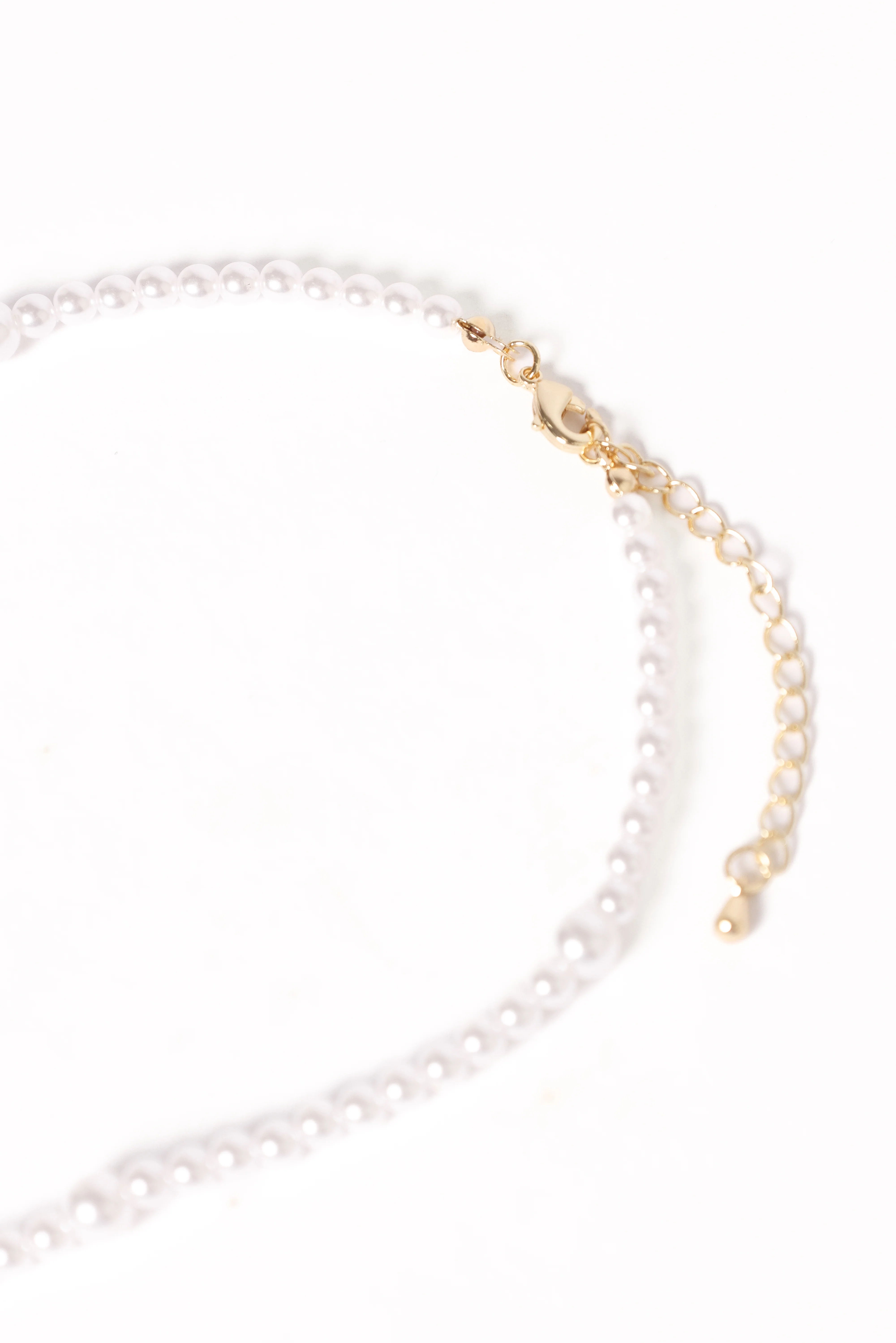 Dahlia Necklace - Pearl