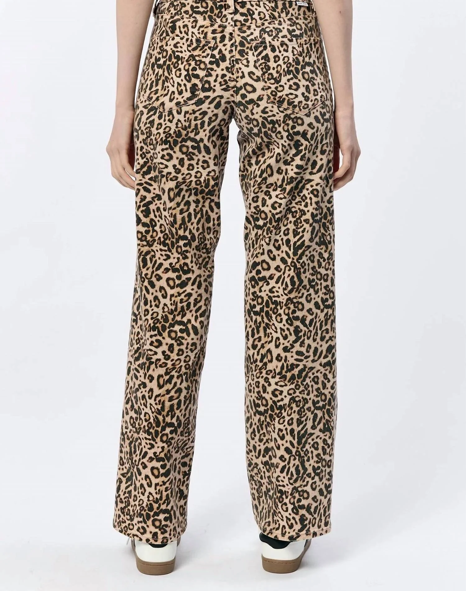Taylor Straight Leg Jean In Leopard