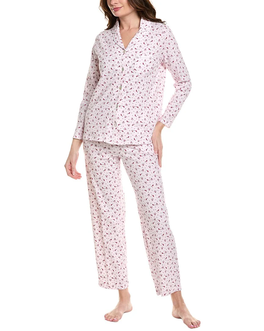 Carole Hochman 2pc Pajama & Pant Set