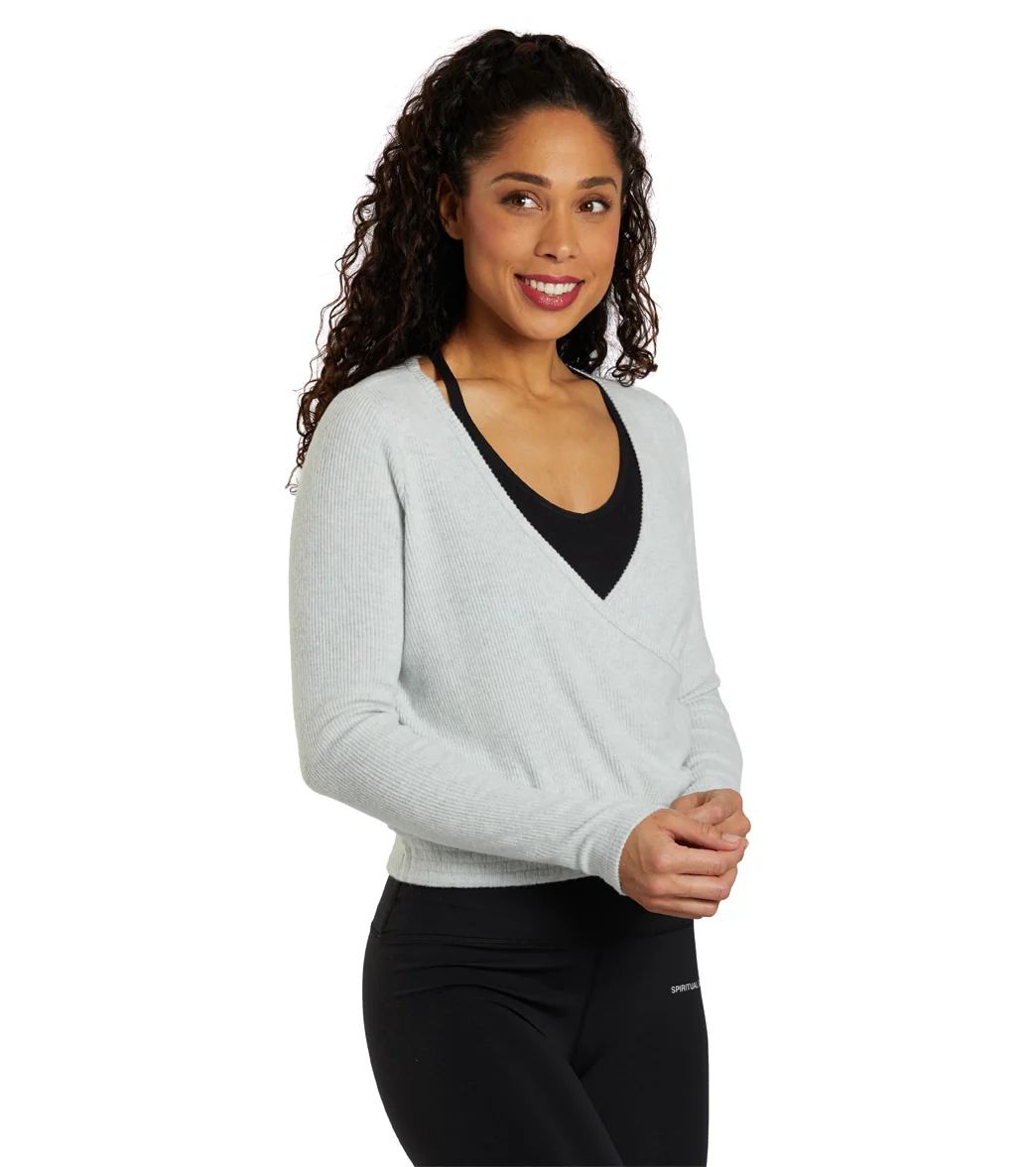 Spiritual Gangster Surplice Smock Wrap