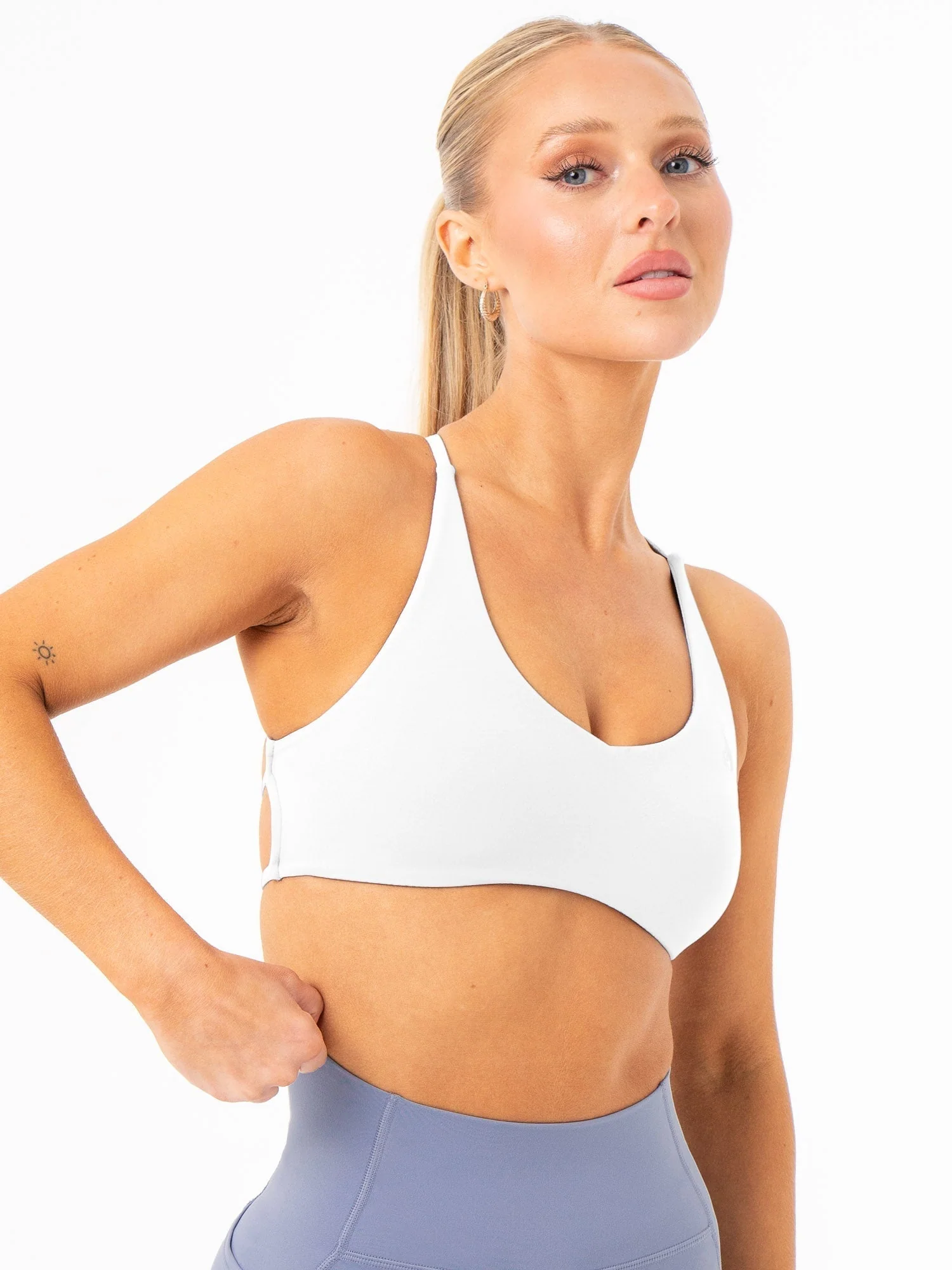 NKD Embody Sports Crop - White