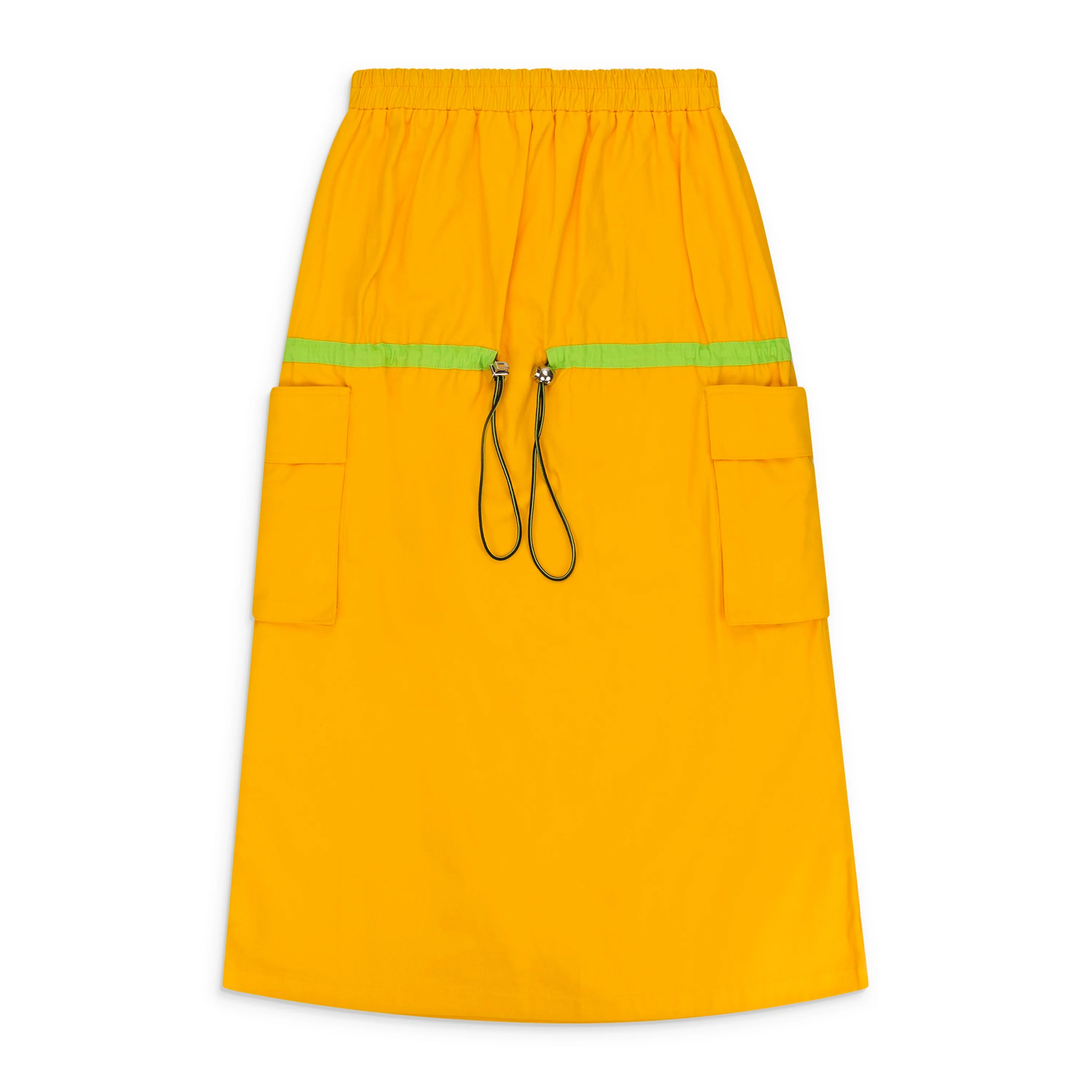 HARAJUKU ORANGE/GREEN FLARED SKIRTS