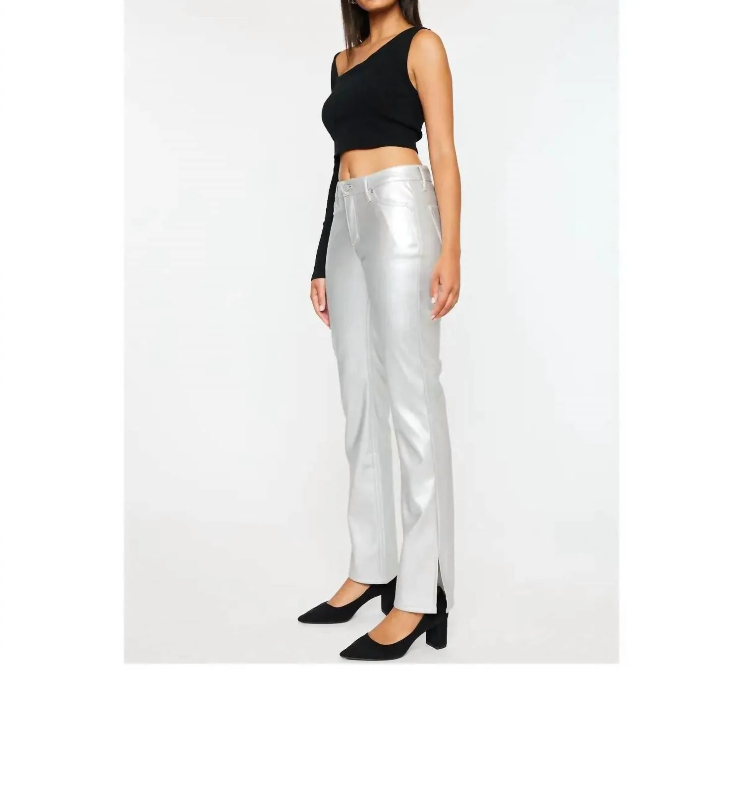 Lilliana Petite Pants In Silver