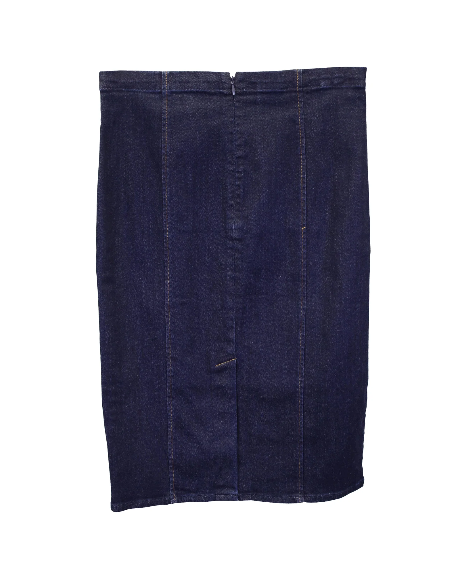 Polo Ralph Lauren Denim Pencil Skirt in Blue Cotton