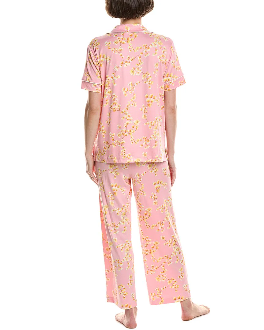 Natori 2pc Notch Pajama Set