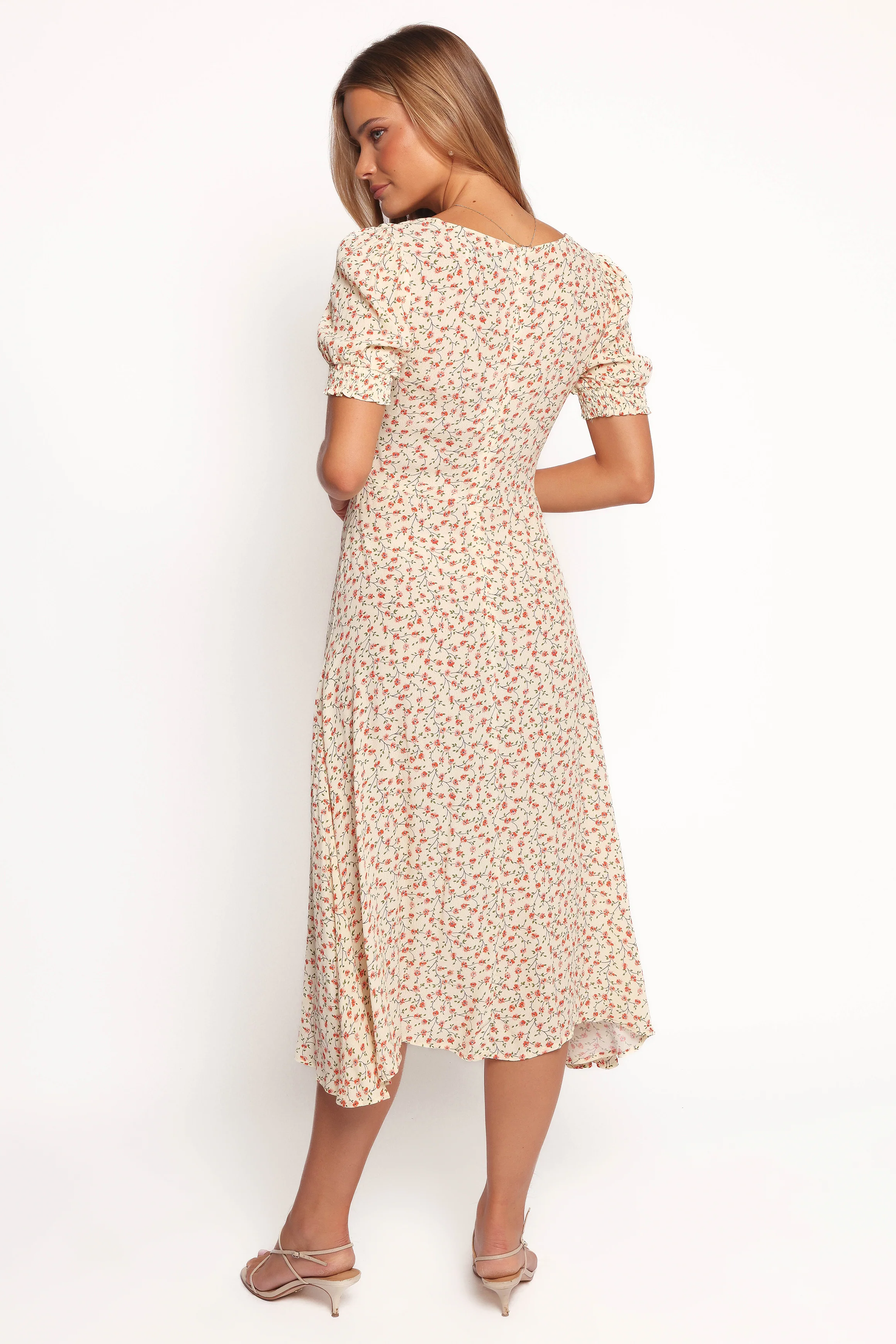 Franklin Dress - Cream Floral