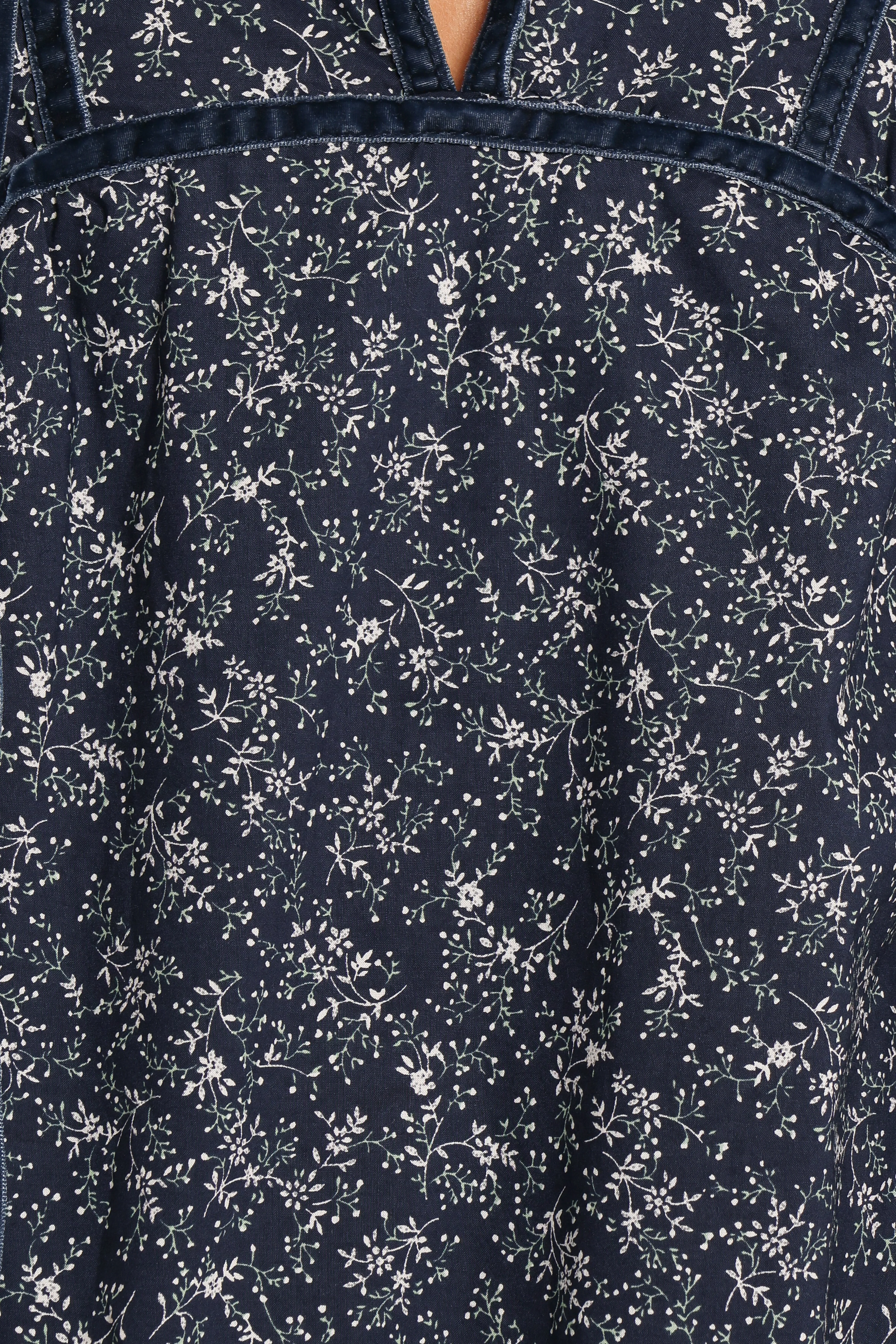 Brooklyn Mini Dress - Blue Floral