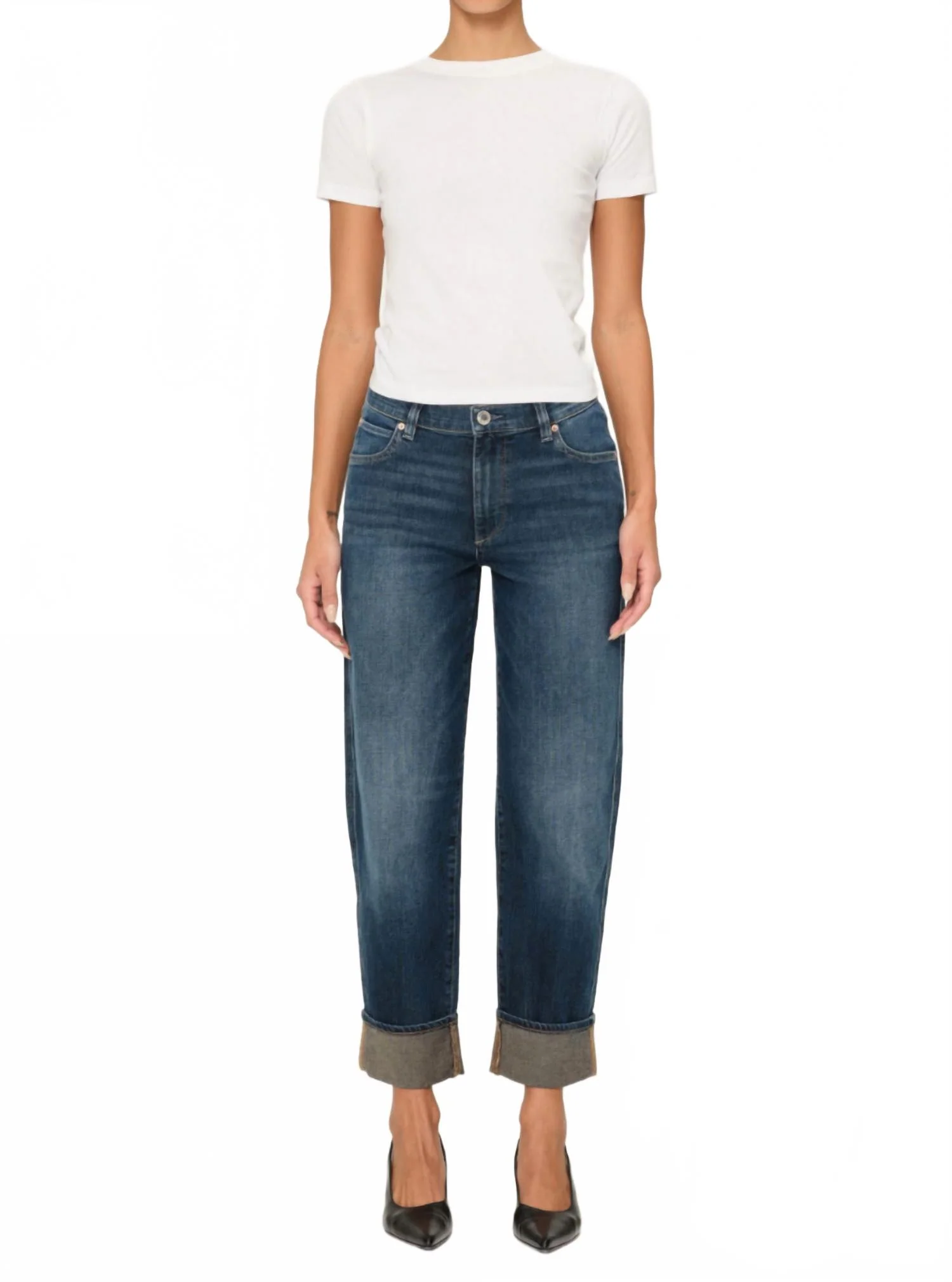 Women's Thea Boyfriend Relaxed Jeans In Blue