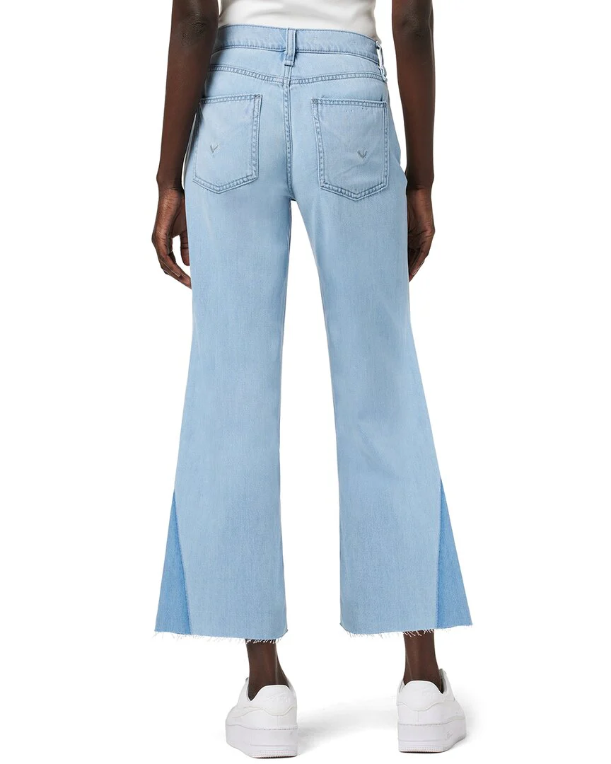 HUDSON Jeans Rosie High-Rise Wide Leg Crop Blue Spring Jean