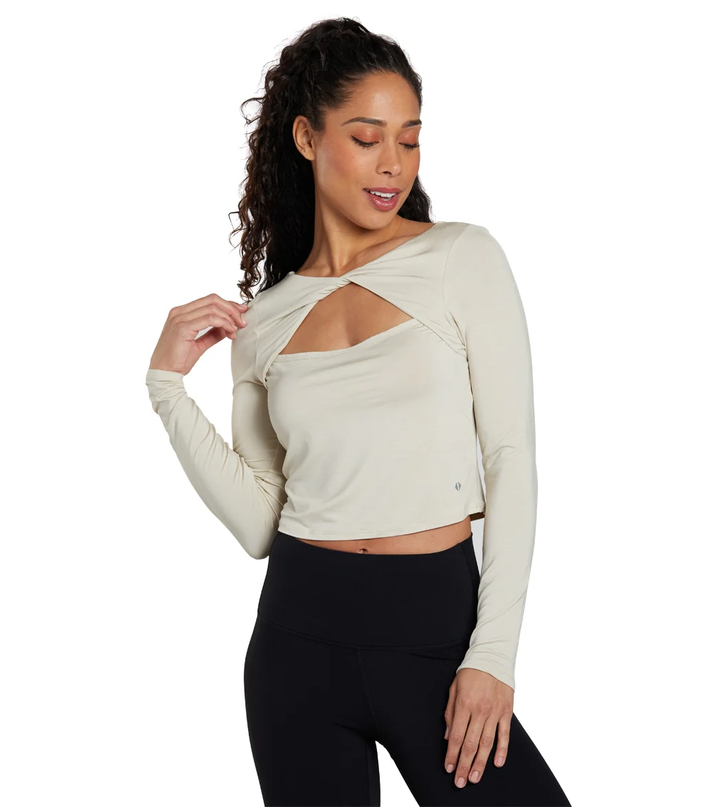 Tavi Form Cropped Long Sleeve