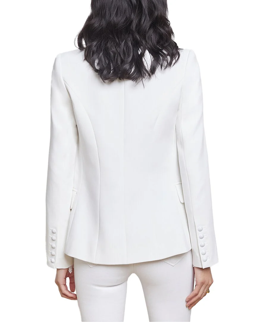 L’AGENCE Kenzie Double-Breasted Blazer