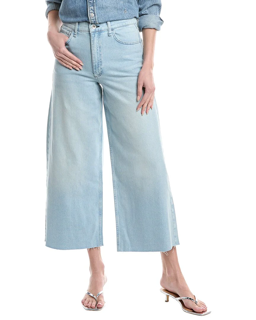 rag & bone Serena Crop Wyncote Wide-Leg Jean