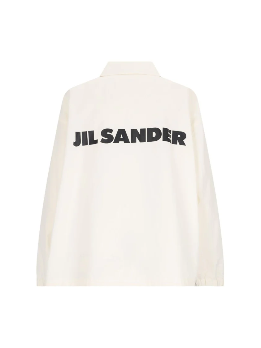 Logo Single-Breasted Jacket – Off-White