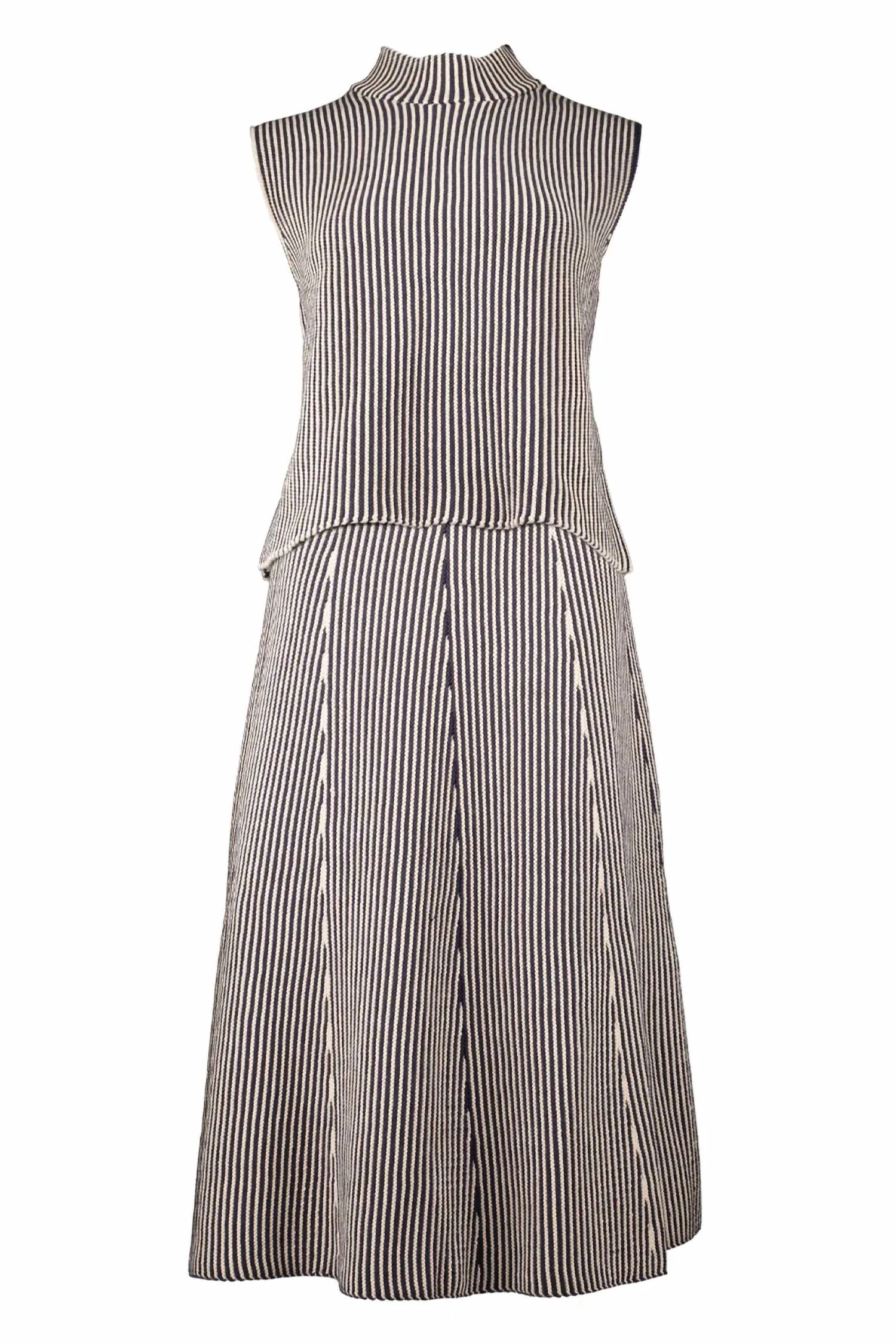 Blaise Skirt In Navy/white