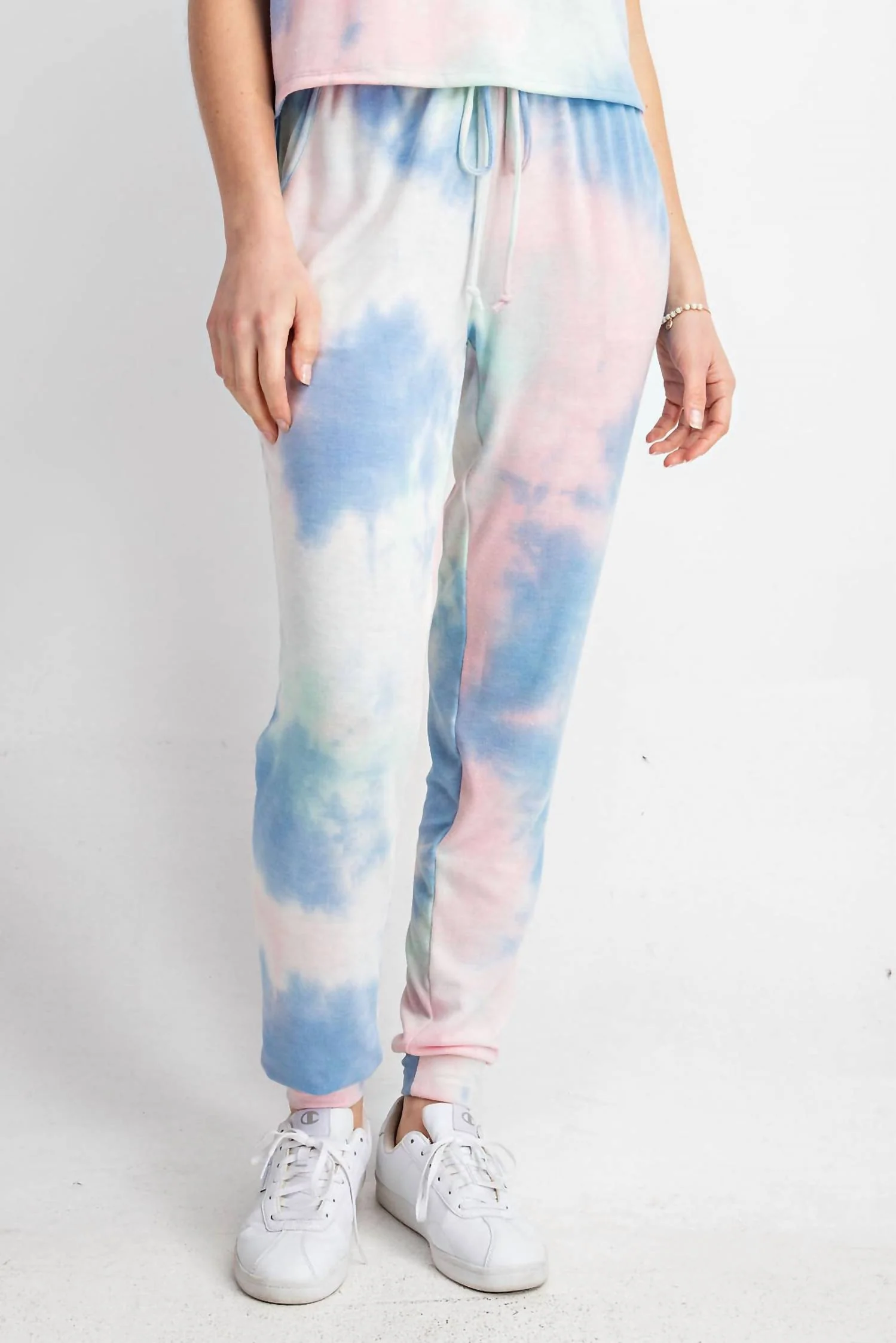 Cotton Candy Tie Dye Jogger Pant In Tie-Dye Multi