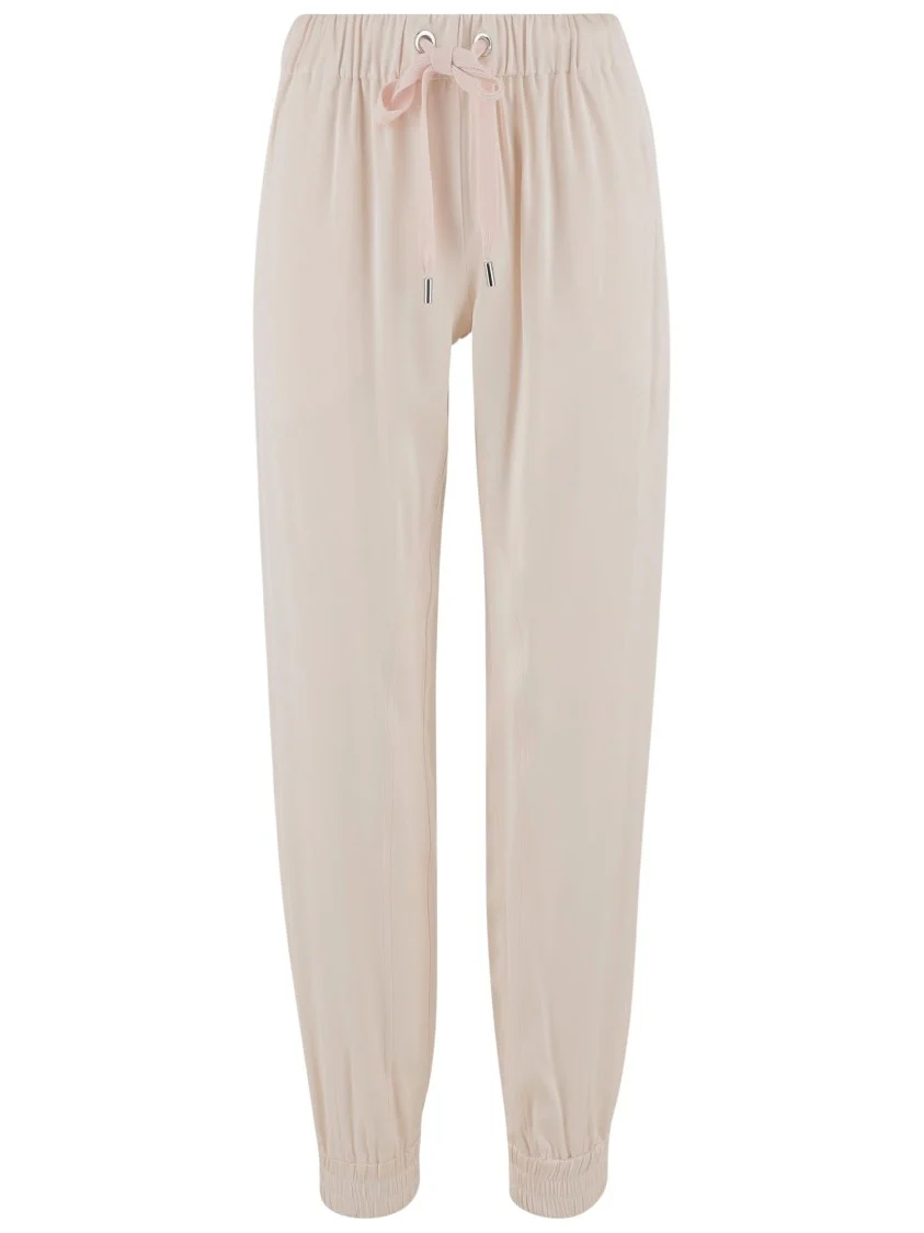 Silk And Viscose Valentina Joggers Pants