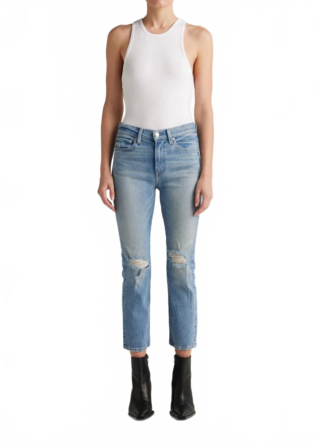 Elin Straight Leg Jean In Solar Ray
