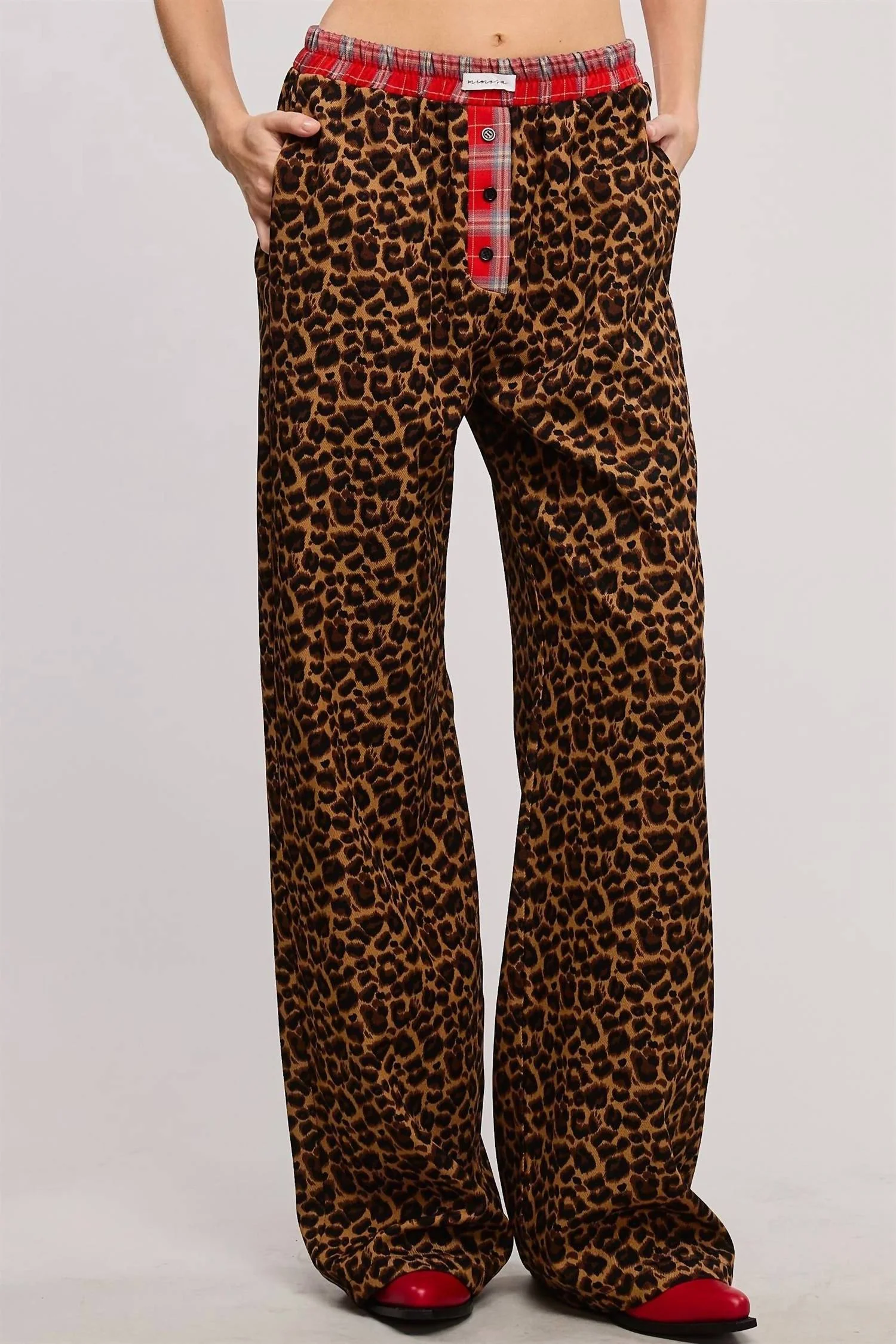 Spotted In Style Pants In Leopard