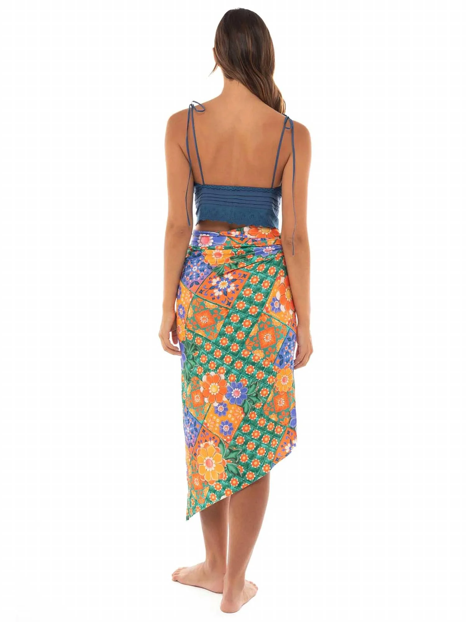 Zen Skirt In Multi-Colored