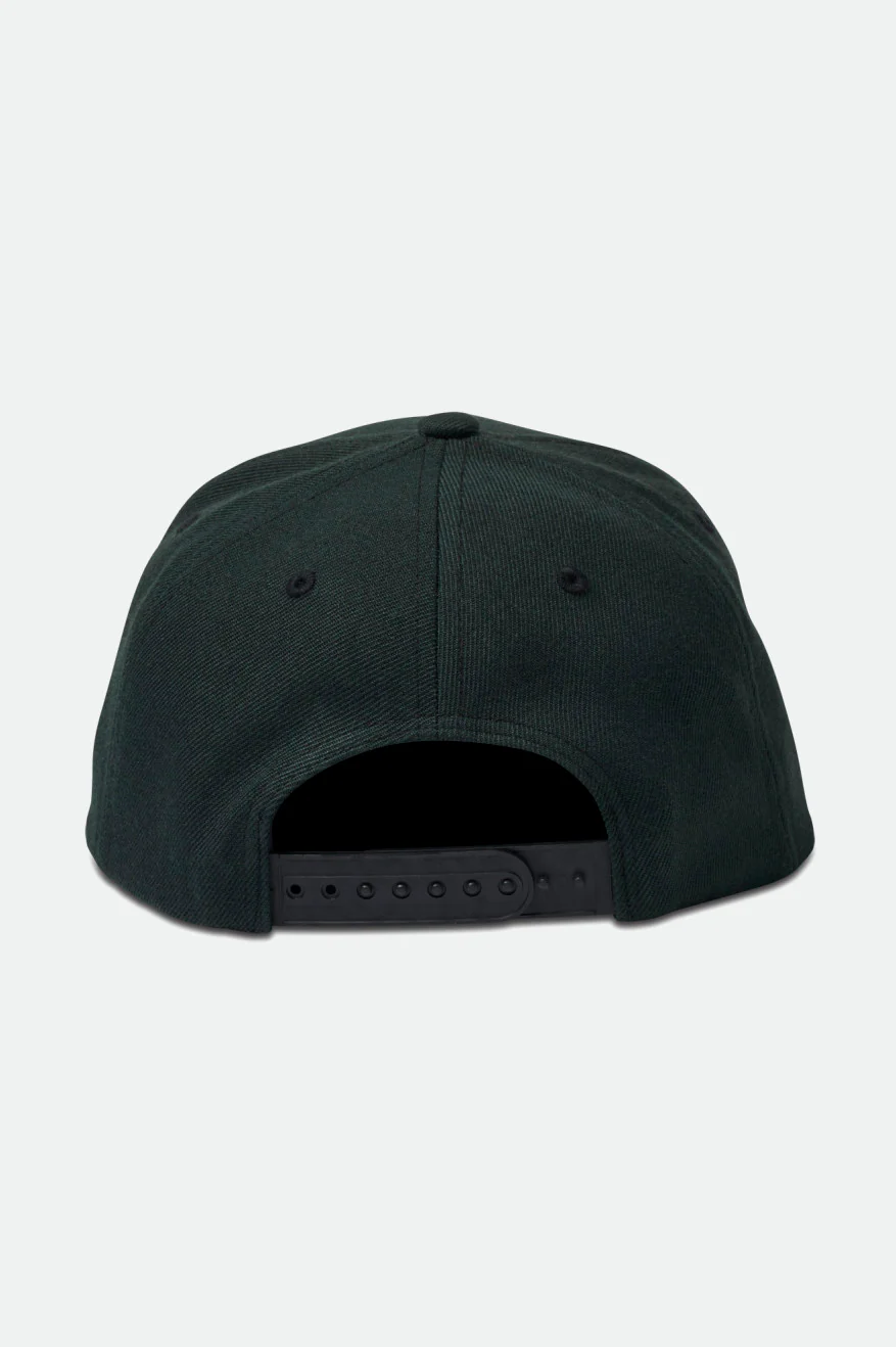 Crest Netplus Snapback - Black