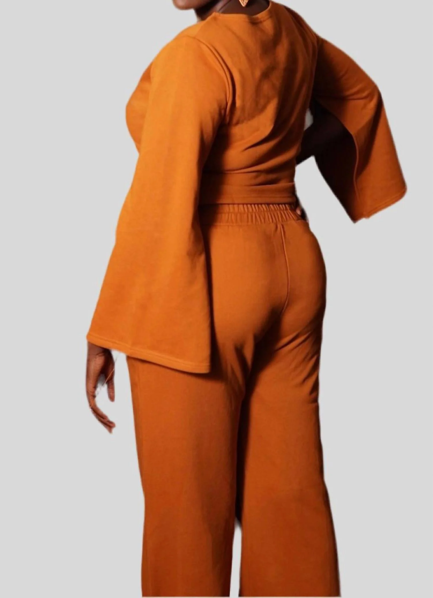 Raquel Pants Set In Caramel