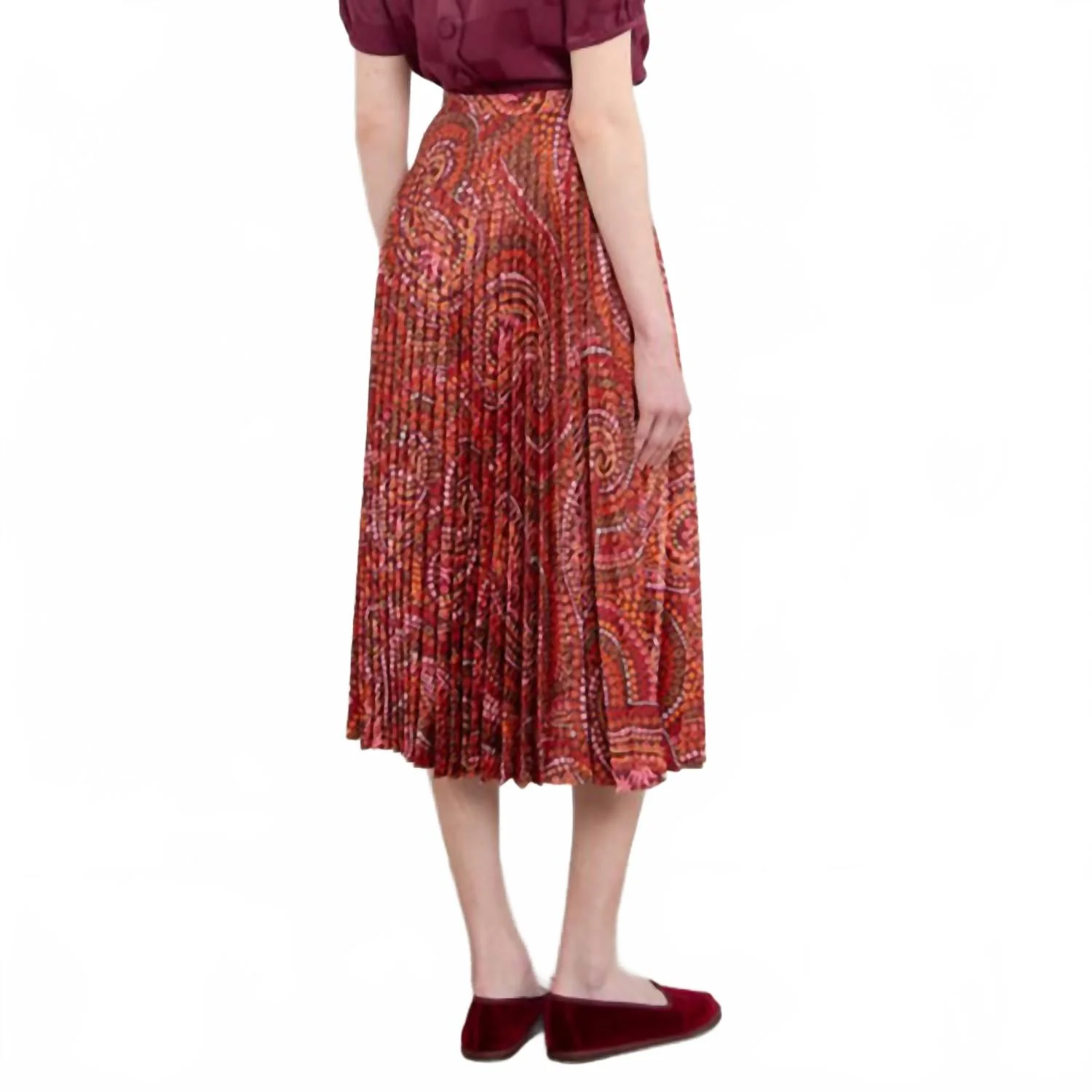 Women's Kim Skirt In Paisley