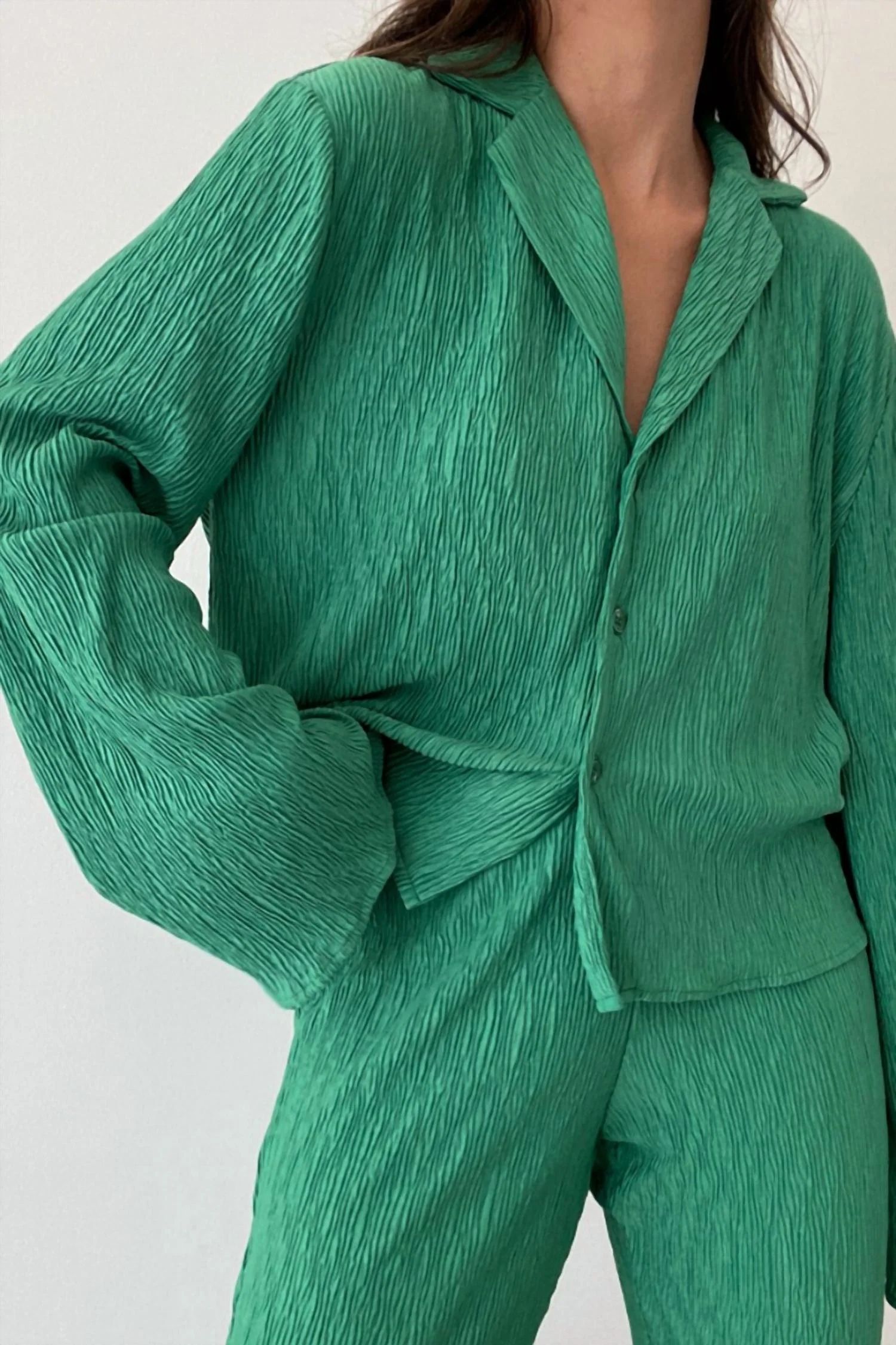 Wine Down Set In Green