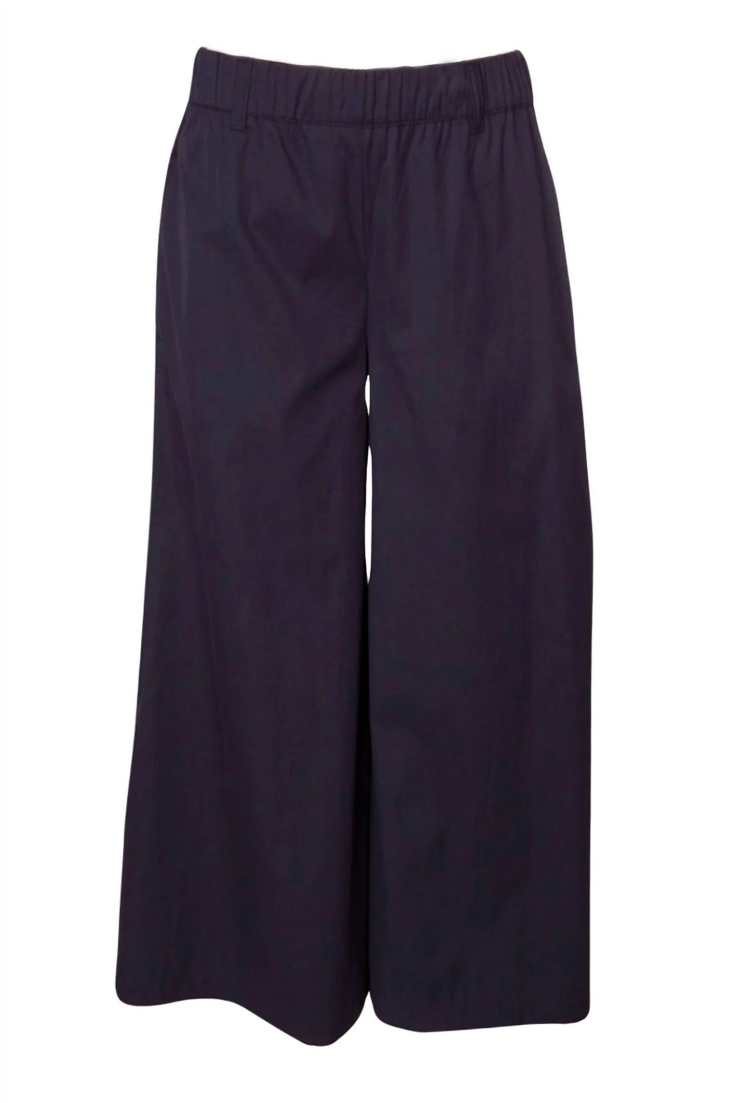 Women's Summer Culotte Pant In Dark Blue