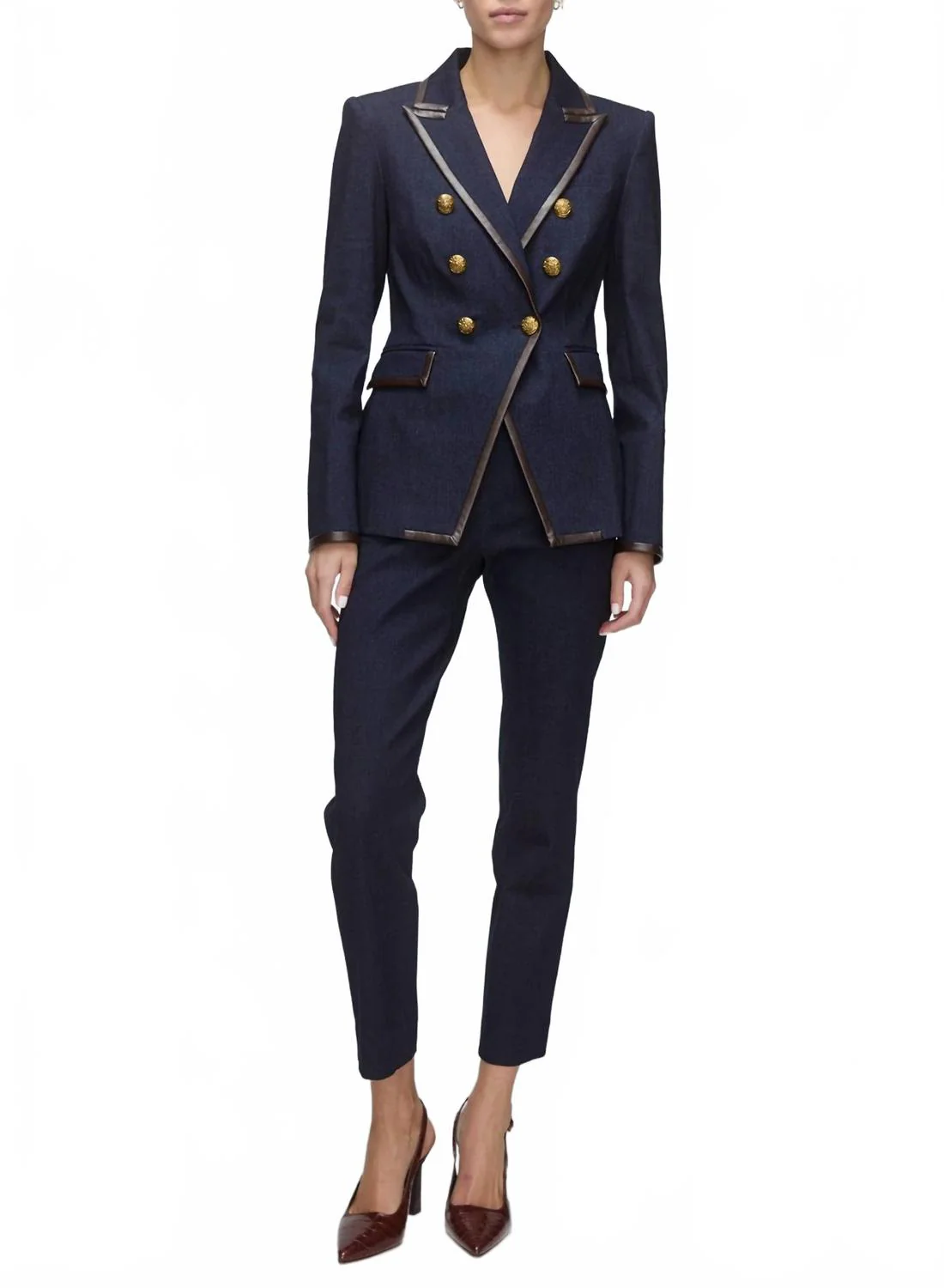 Chiara Pant In Midnight Wash