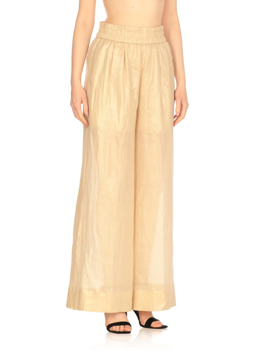 Golden Ramie Pants