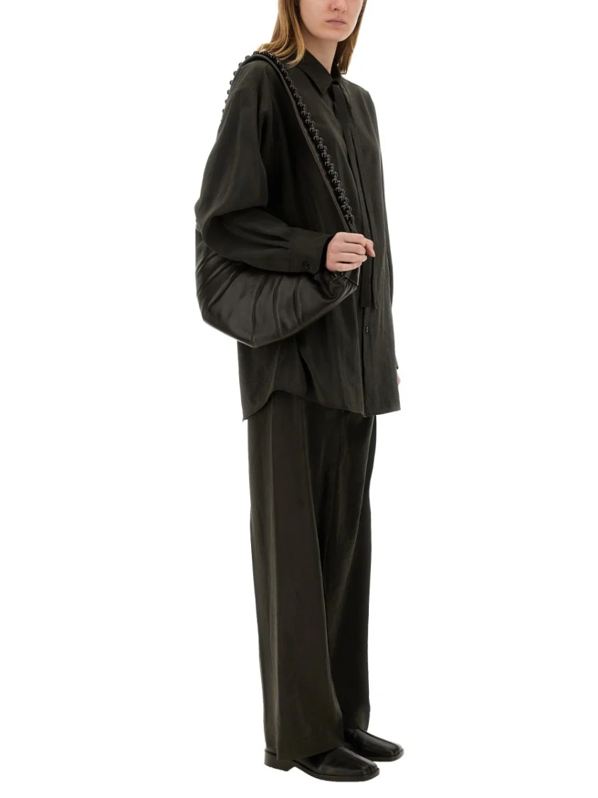 Relaxed Pants With Belt