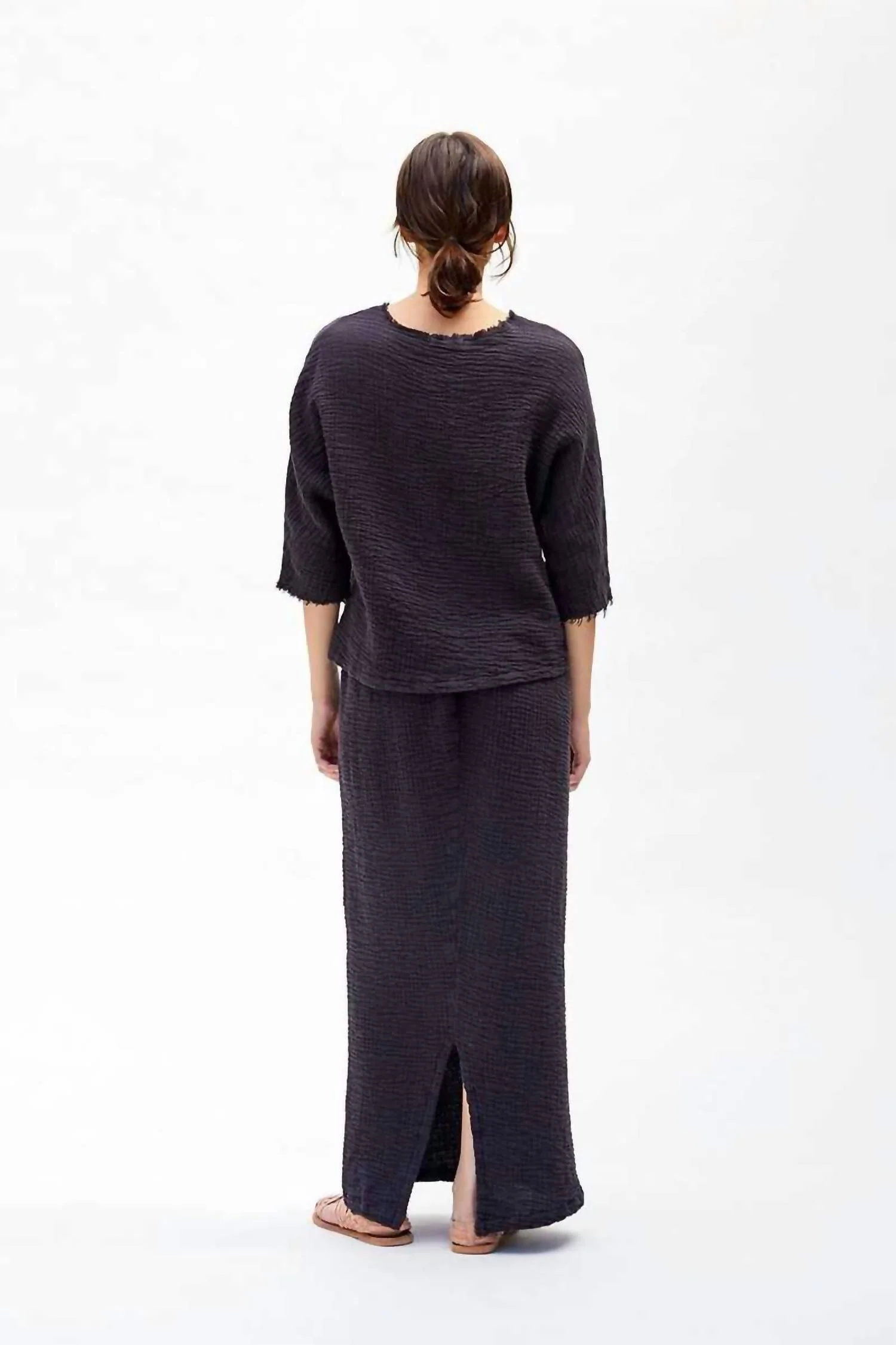 Long Skirt In Graphite