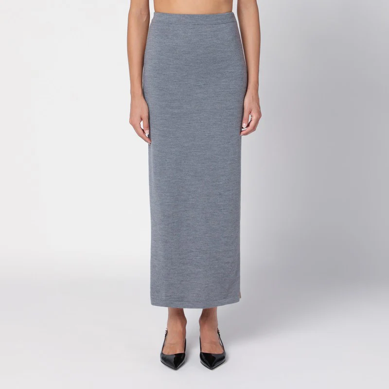 Moschino Women's / Wool Long Skirt