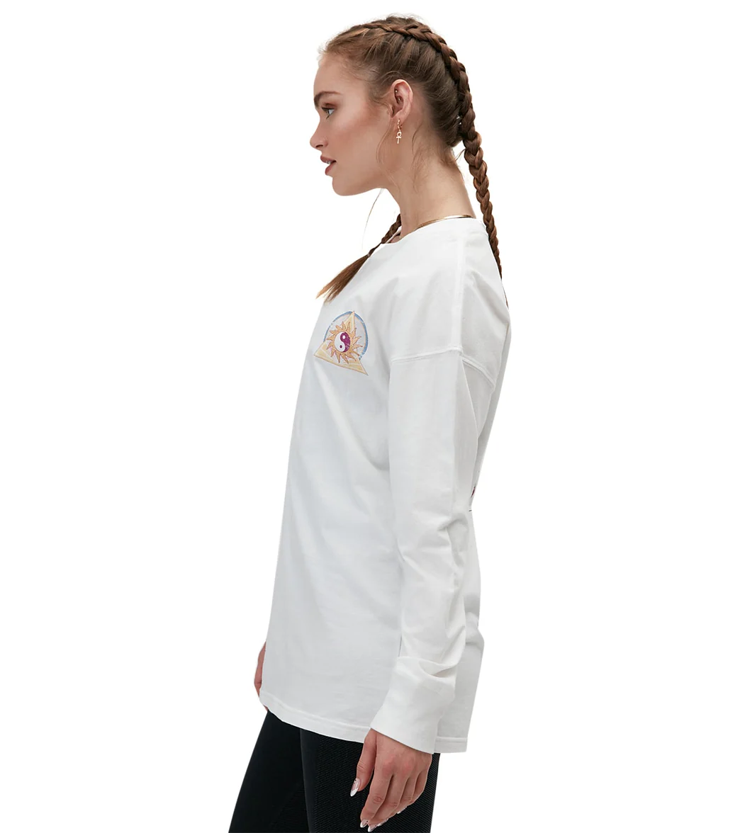 Spiritual Gangster Yin Yang Long Sleeve Tee