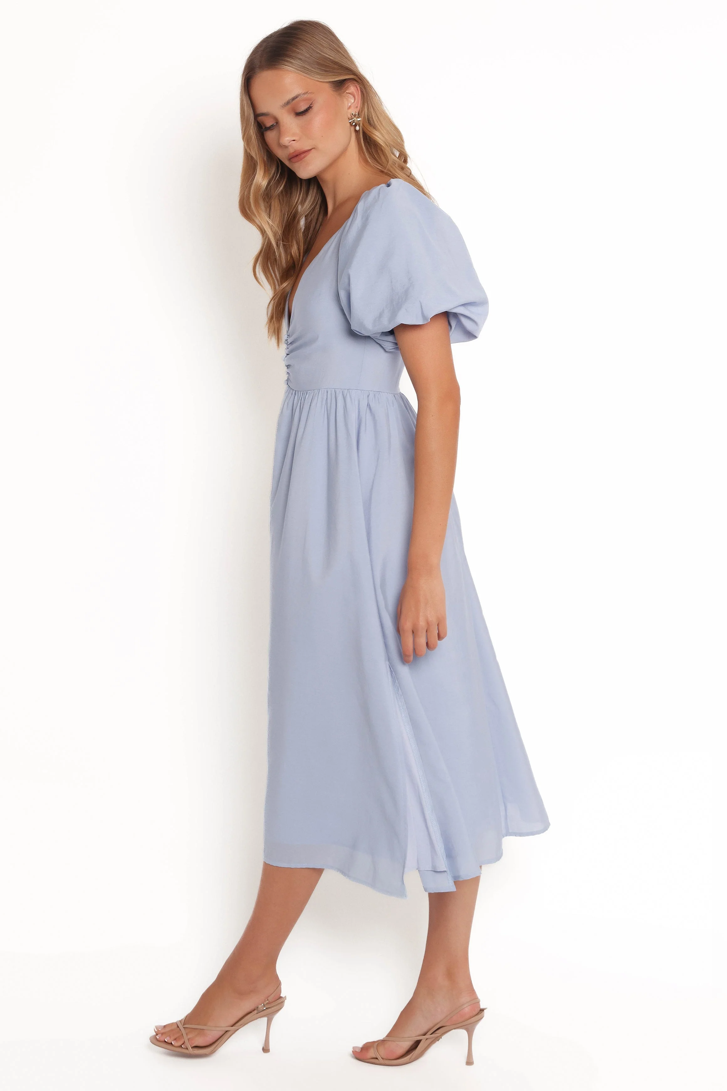 Charley Midi Dress - Blue