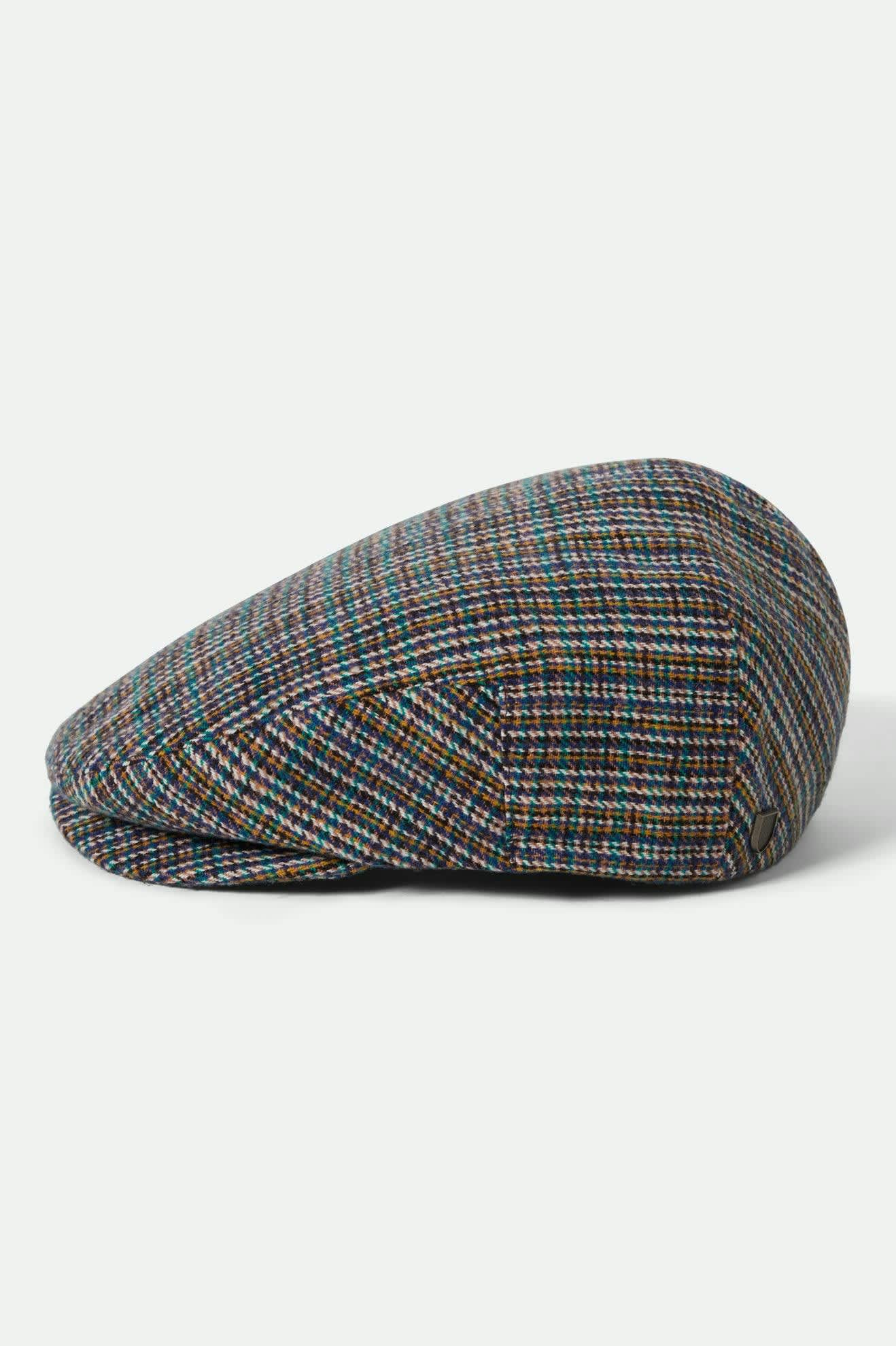 Hooligan Flat Cap - Multi Plaid