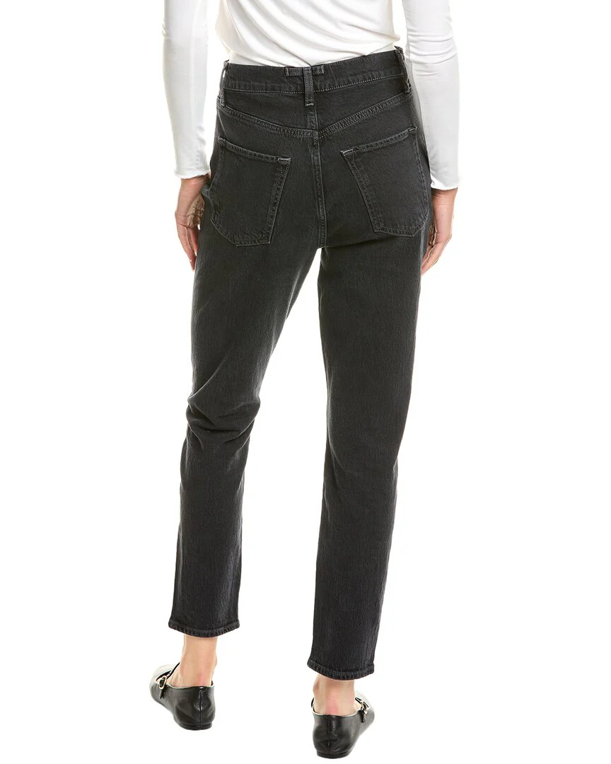 Triarchy Ms. Ava High-Rise Retro Loved Black Skinny Jean
