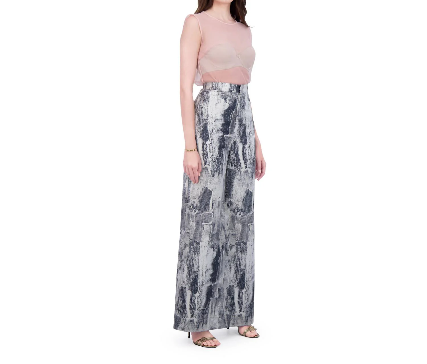 Boundless Pant-Skirt In Frosted Stone