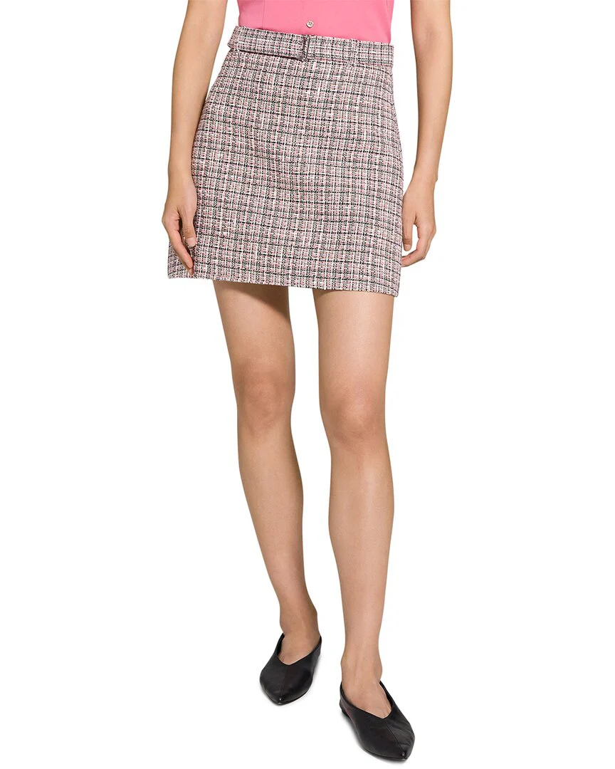 Theory A-Line Mini Skirt
