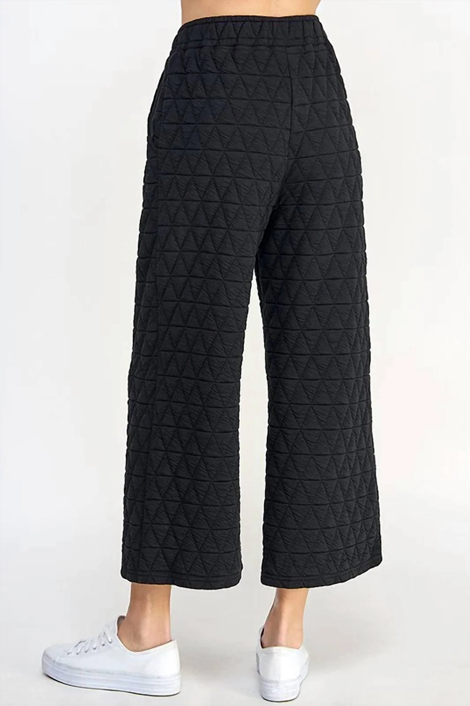 Vail Quilted Pants In Black