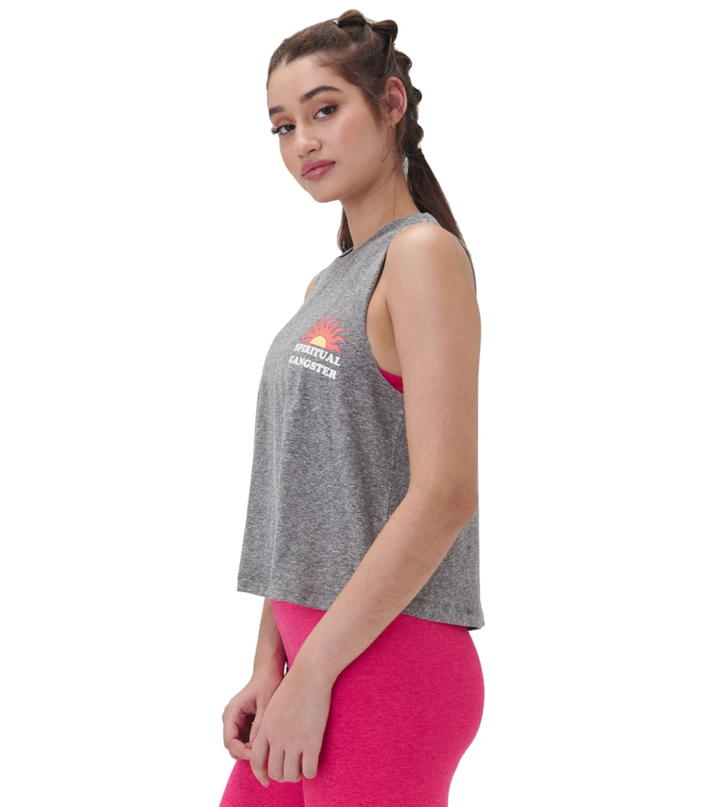 Spiritual Gangster Summer Club Crop Tank