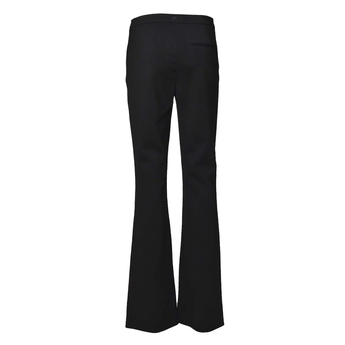 Sartorial Oblique Pants In Black Wool