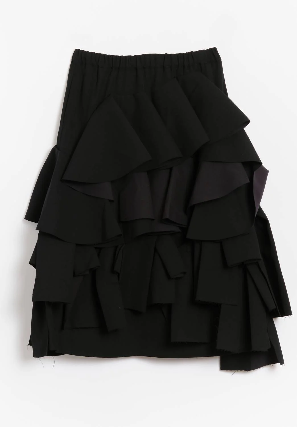 Ruffle Skirt In Black