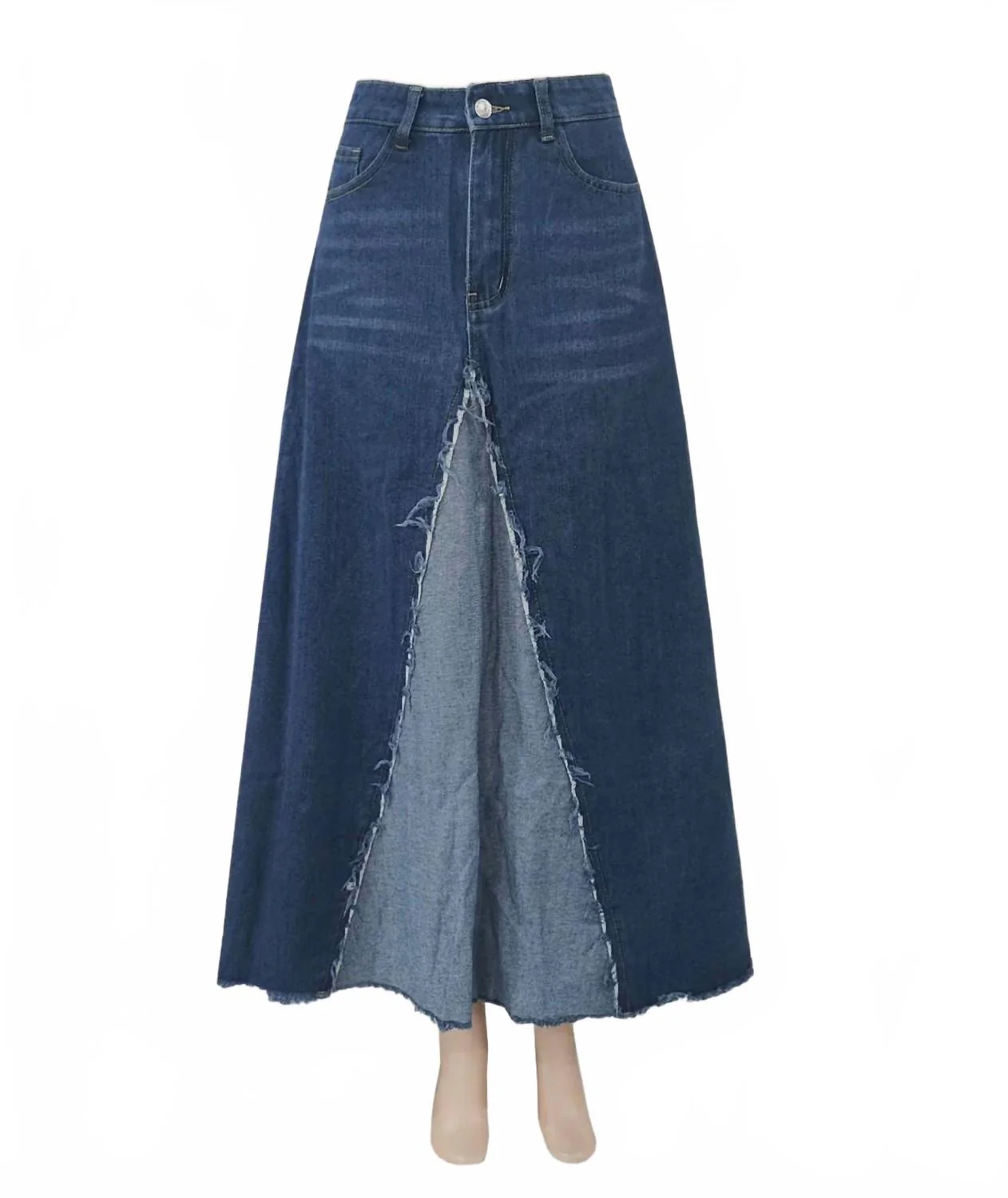 Denim Skirt In Blue