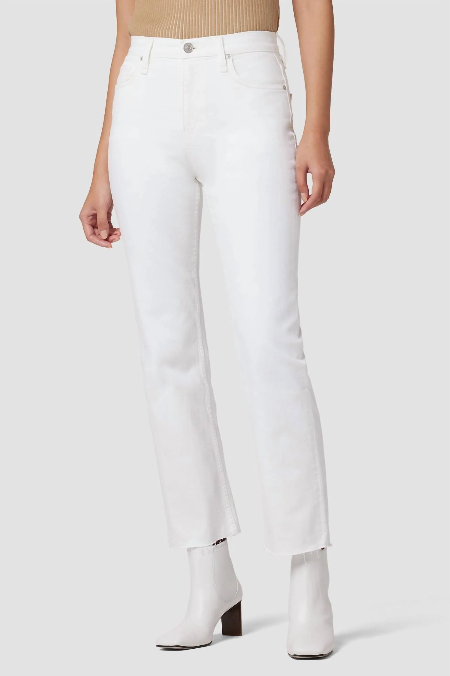 Women's Remi High Rise Straight Leg Jean In White