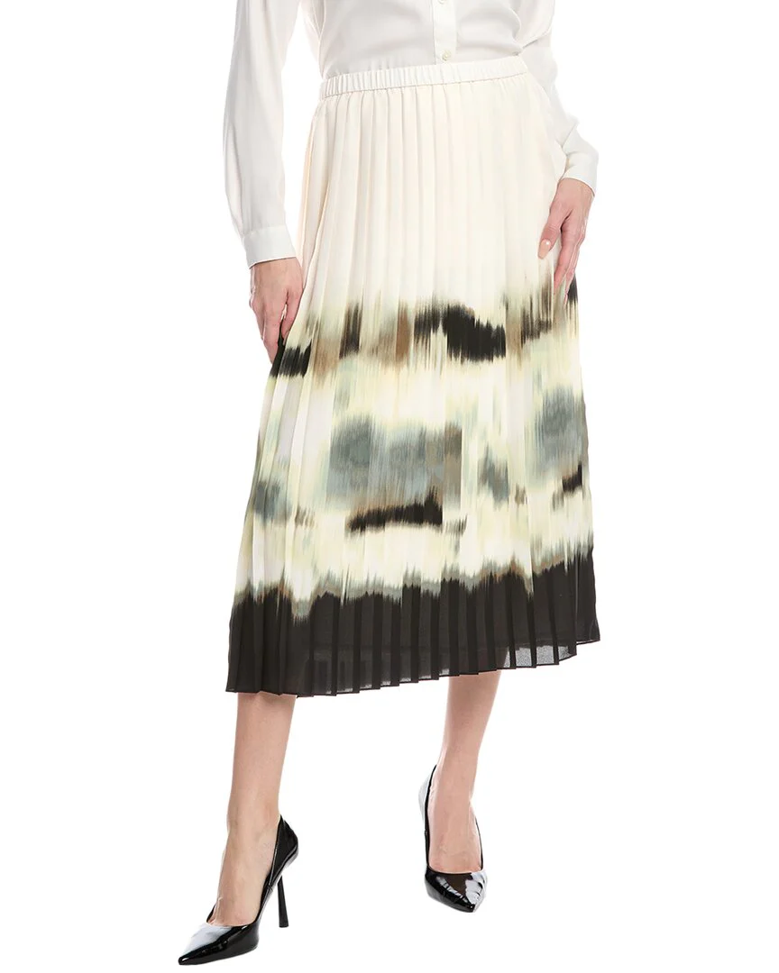 Anne Klein Pull-On Pleated Skirt