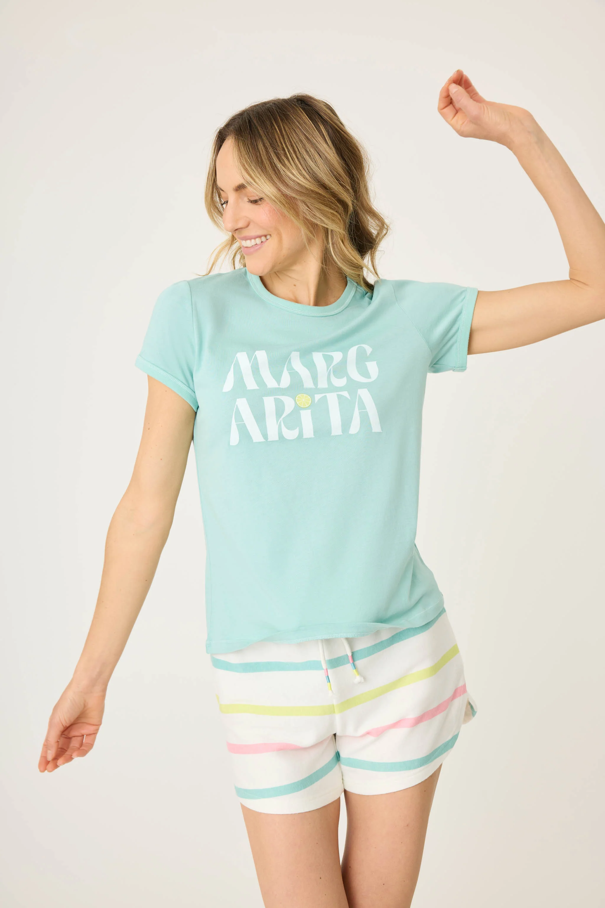 Limes & Sunshine Graphic Margarita T-Shirt