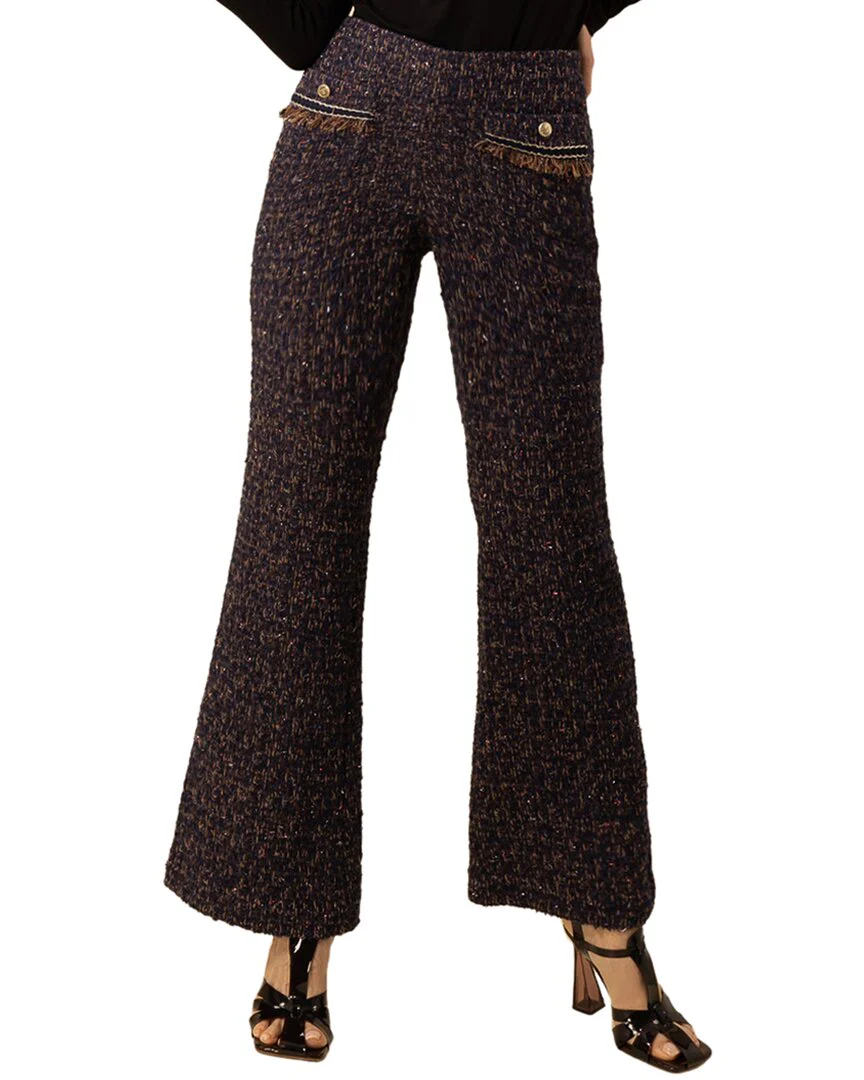 Hale Bob Kayleigh Wool-Blend Pant