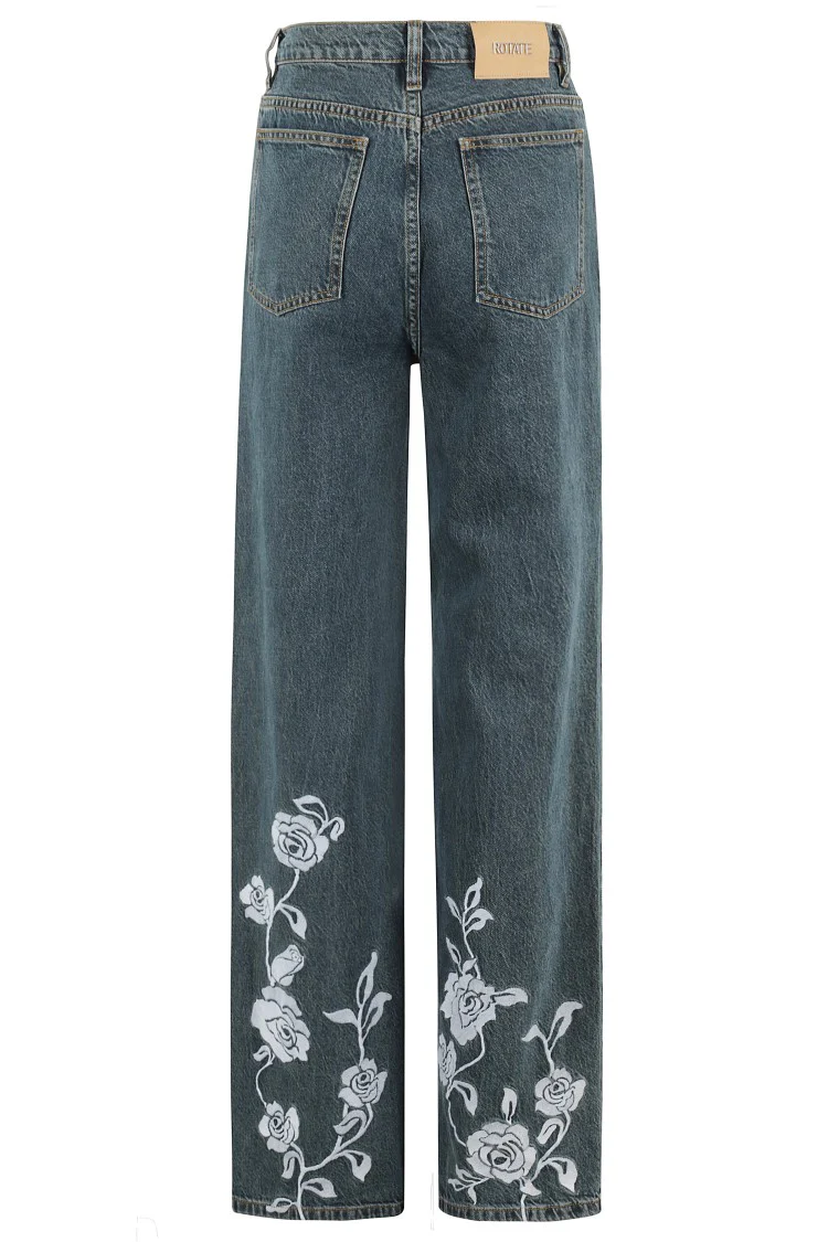 Straight Legged Jeans